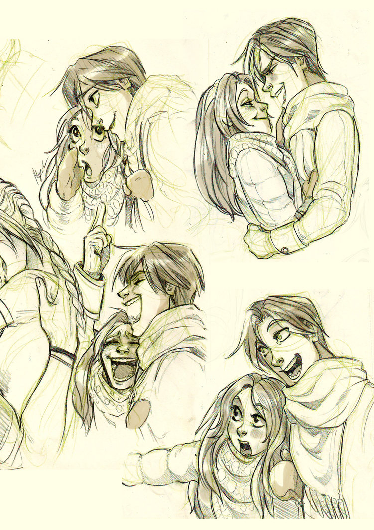 751x1063 Romantic Sketches By Myed89 - Romantic Sketches