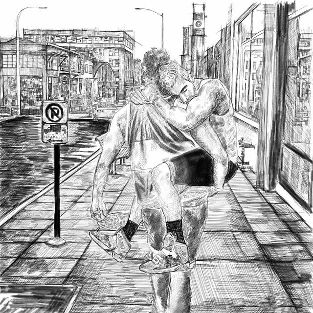 640x640 Romantic Love Sketches - Romantic Sketches