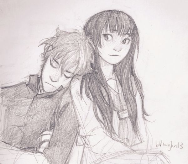 600x523 40 Romantic Couple Pencil Sketches And Drawings Drawing - Romantic Sketches Of Couples