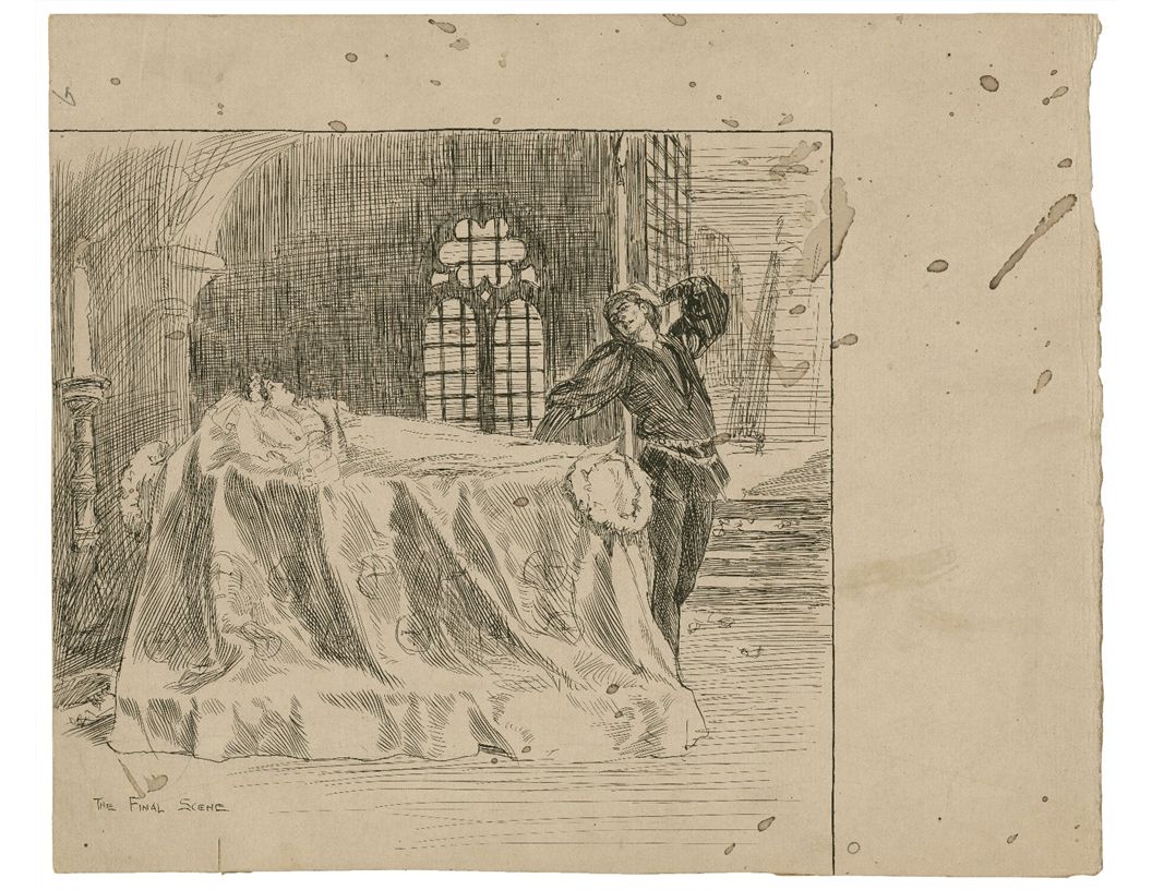 1056x816 Image Field Data Digital Image File Name Source Title Miss Mary - Romeo And Juliet Balcony Scene Sketch