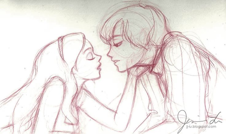 736x439 Romeo Juliet Drawing, Pencil, Sketch, Colorful, Realistic Art - Romeo And Juliet Sketch