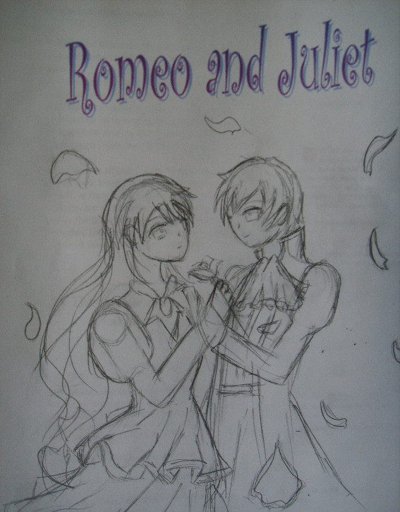567x726 Romeo And Juliet Sketch By Sora84 - Romeo And Juliet Sketch