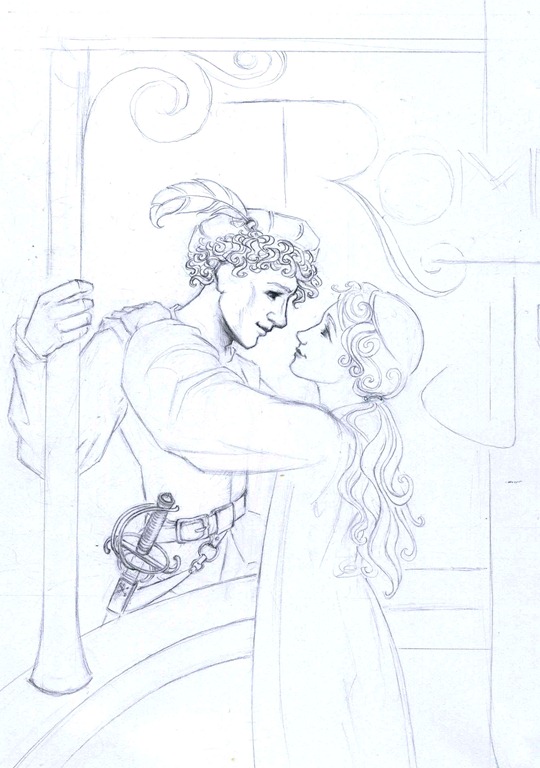 Romeo And Juliet Sketch at Explore collection of