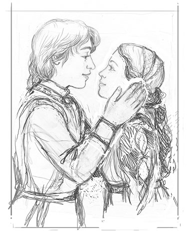 Busy Drawing Illustration Blog Romeo And Juliet (And Process) - Romeo And.....