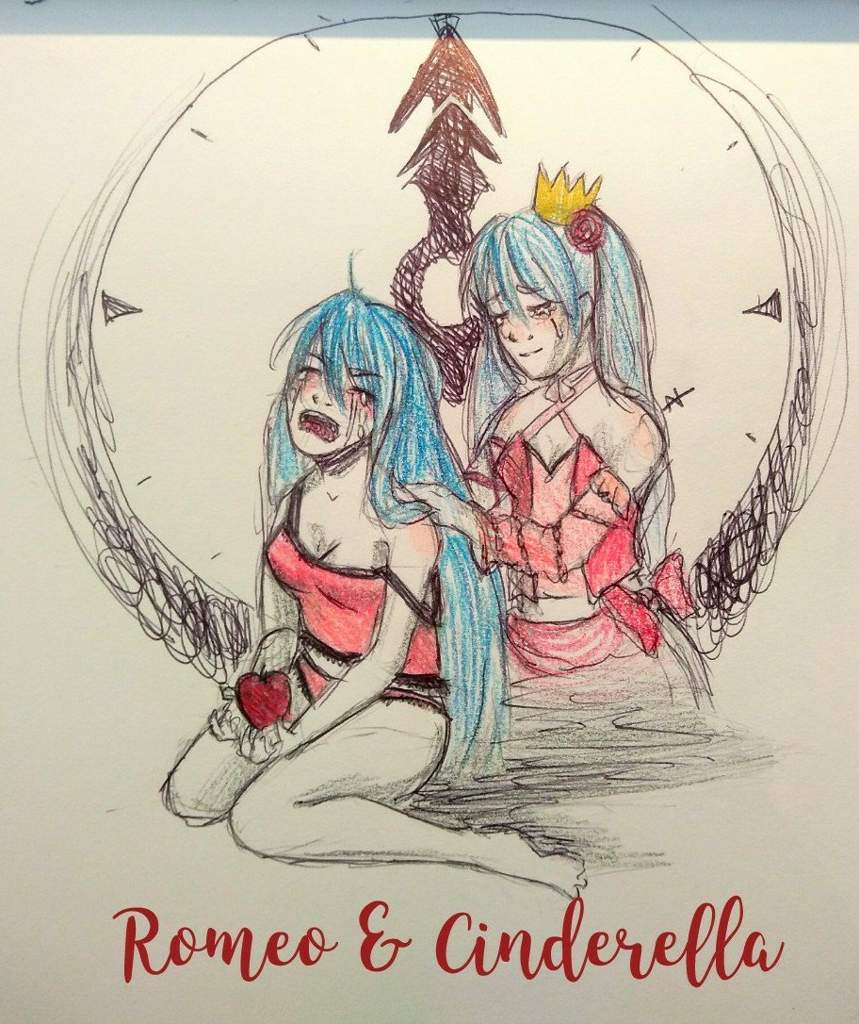 859x1024 Romeo And Cinderella Sketch Ish Thingy Vocaloid Amino - Romeo Sketch