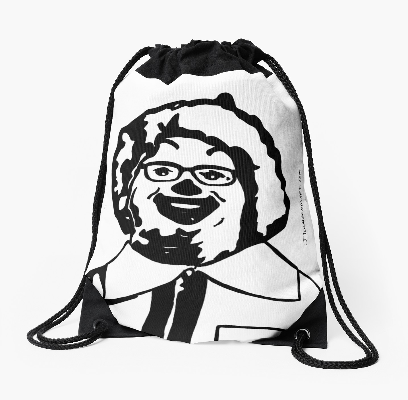 1435x1404 Realistic Ronald Mcdonald Clown Black And White Jtownsend - Ronald Mcdonald Sketch