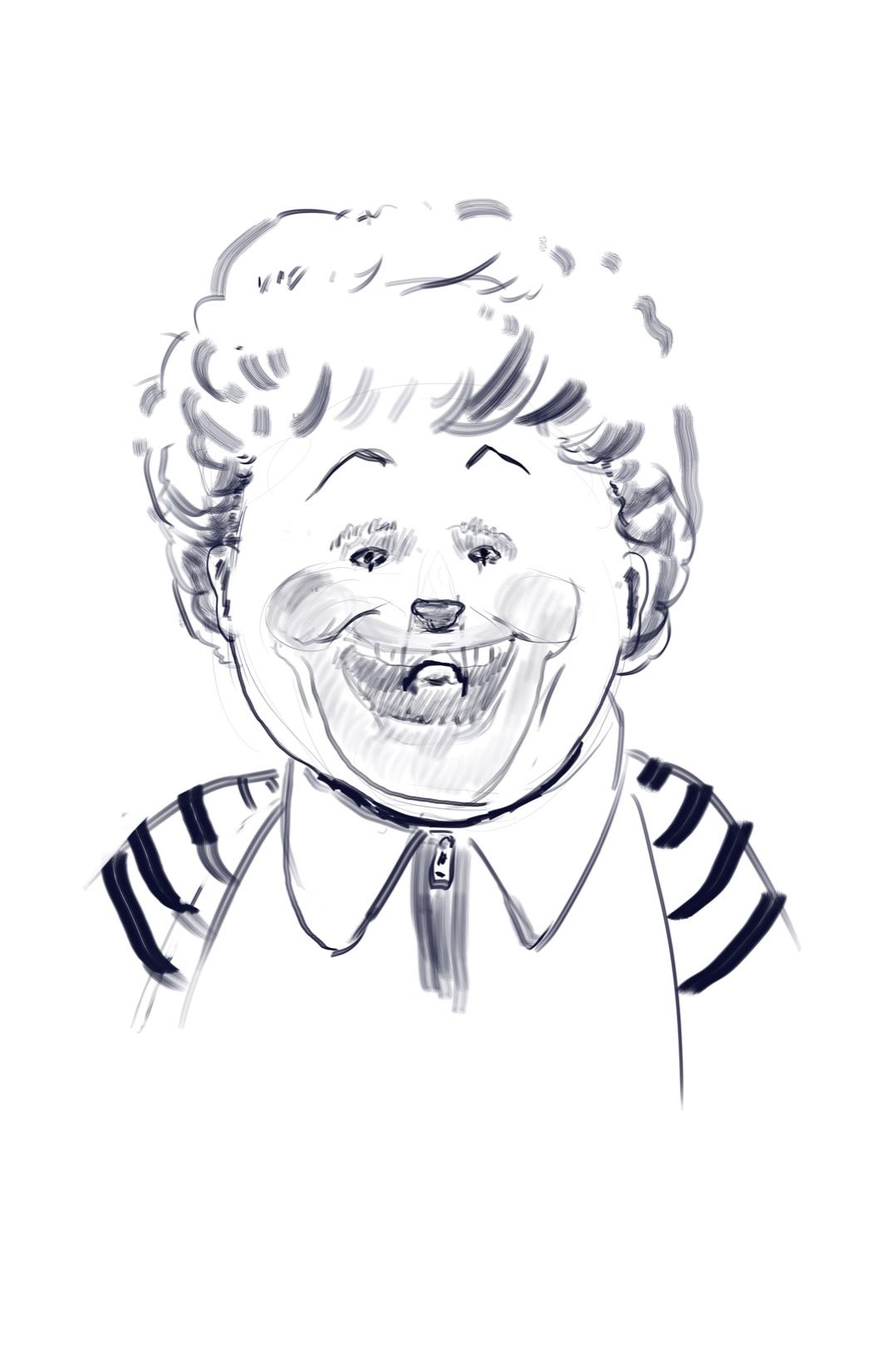 1067x1650 The Indy - Ronald Mcdonald Sketch