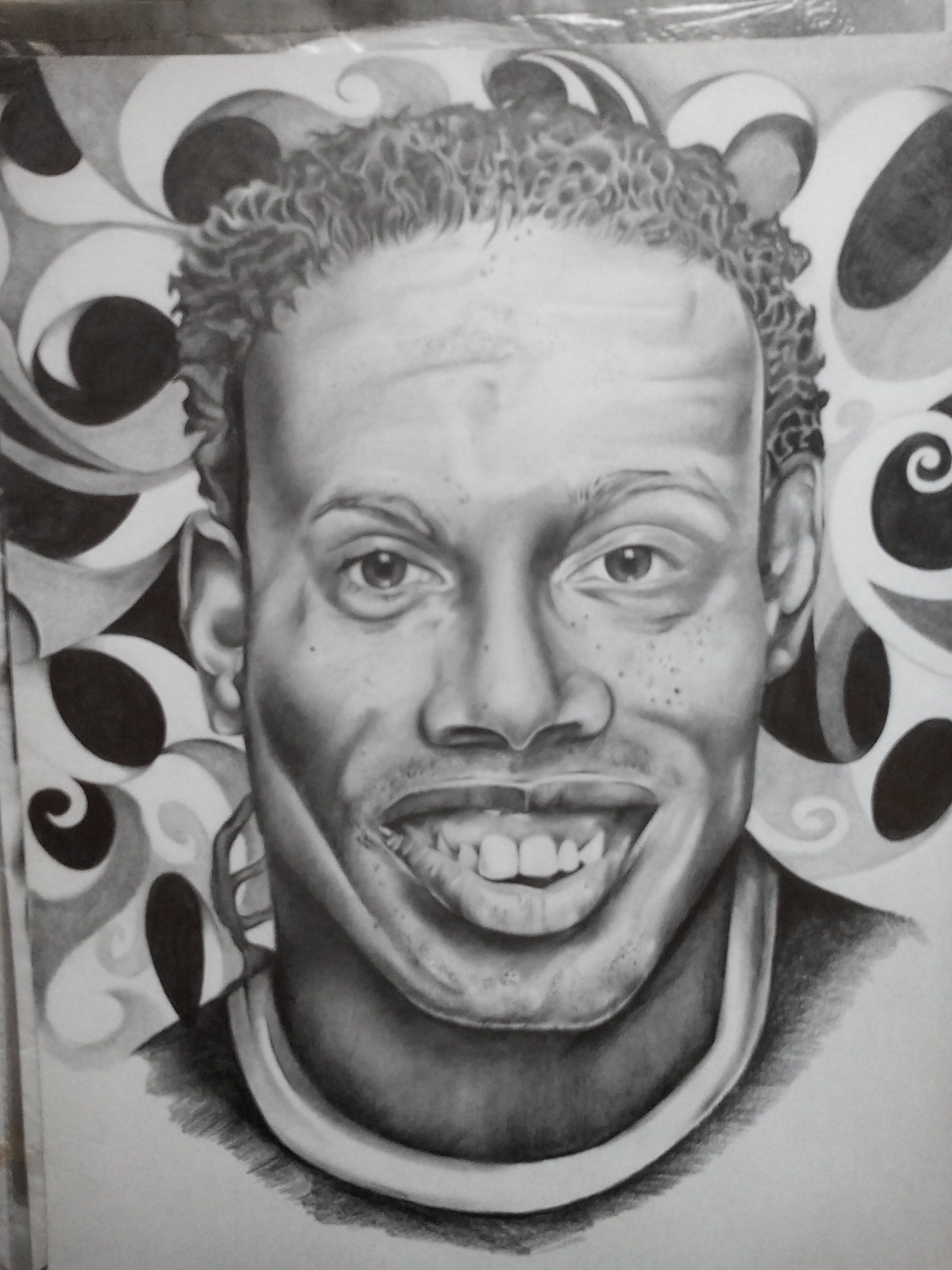 2448x3264 Retrato De Ronaldinho Steemit - Ronaldinho Sketch