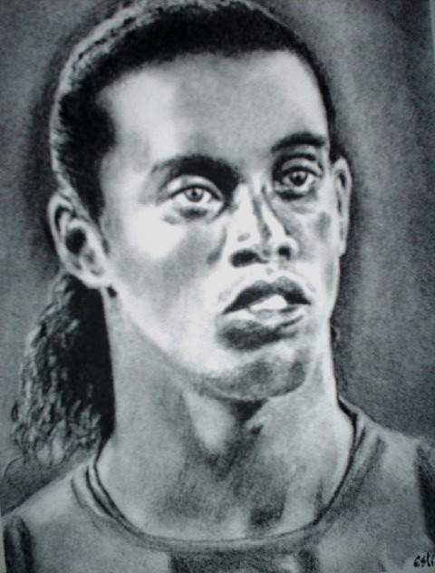 480x632 Ronaldinho - Ronaldinho Sketch