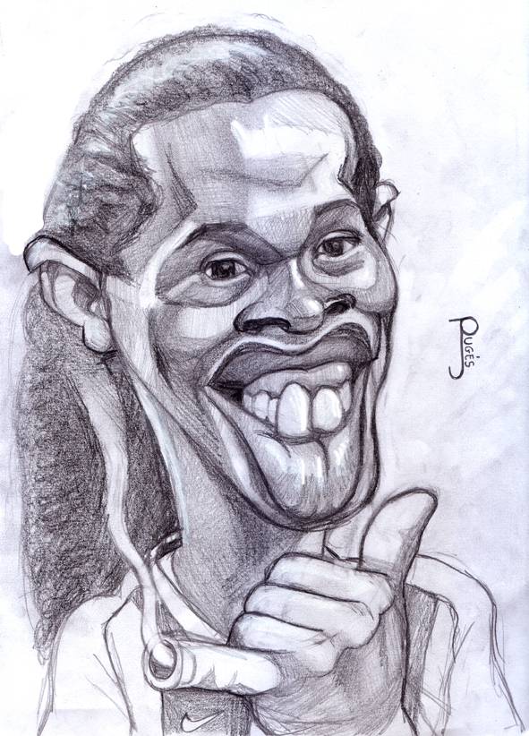 591x822 Ronaldinho Joan Pau Allegue - Ronaldinho Sketch