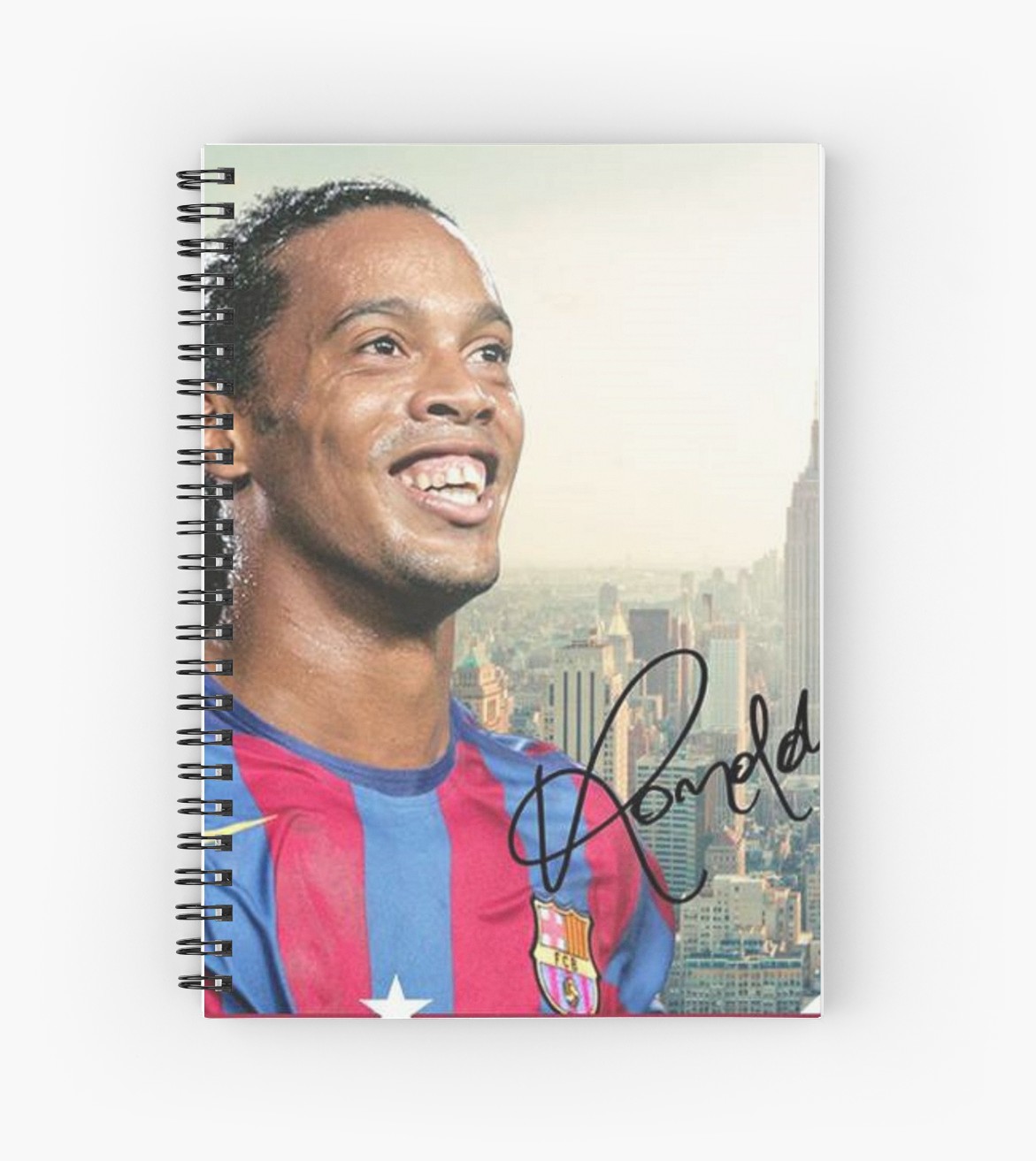 1171x1313 Ronaldinho Spiral Notebooks By Balzac Redbubble - Ronaldinho Sketch