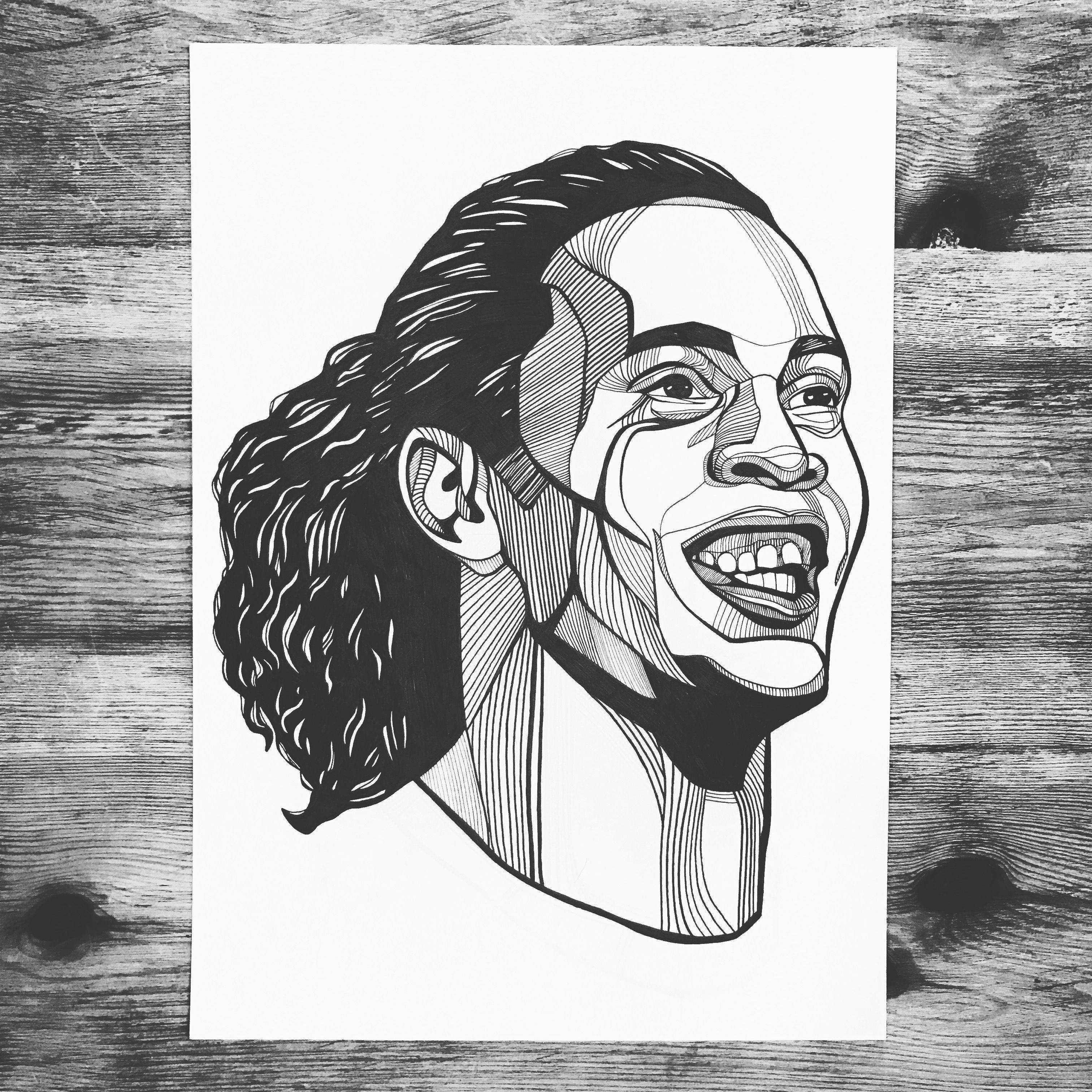 Ronaldinho Sketch at Explore collection of