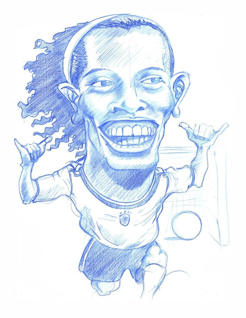 786x1017 Sketch Ronaldinho By Icarosteel - Ronaldinho Sketch