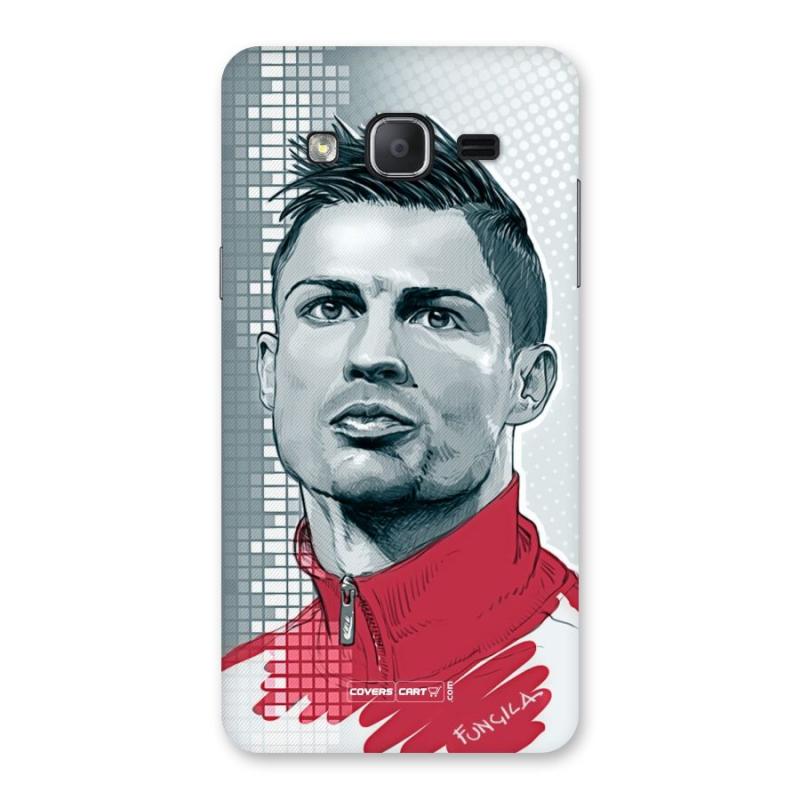 800x800 Cristiano Ronaldo Sketch Back Case For Galaxy On7 Pro Mobile - Ronaldo Sketch