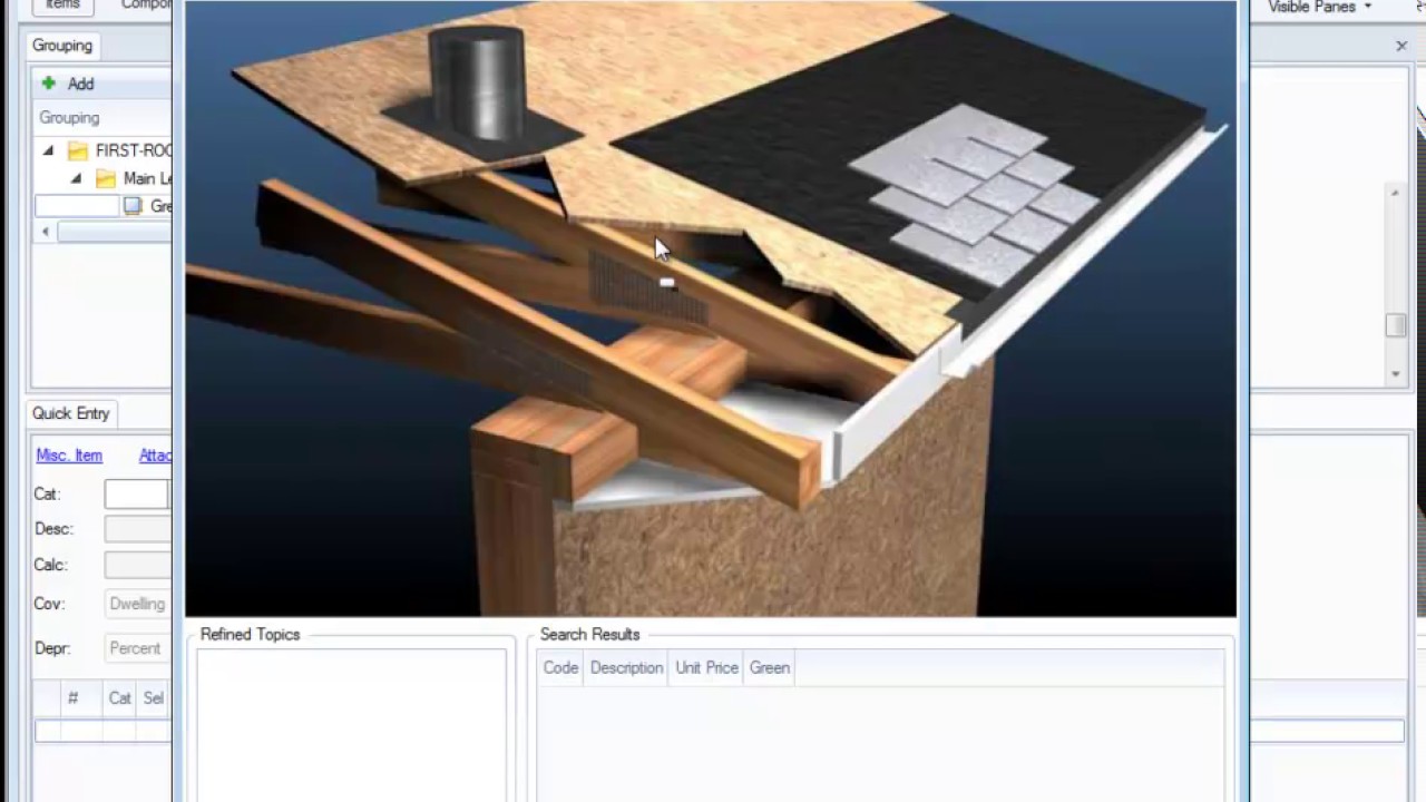 1280x720 Xactimate 28 - Roof Sketch