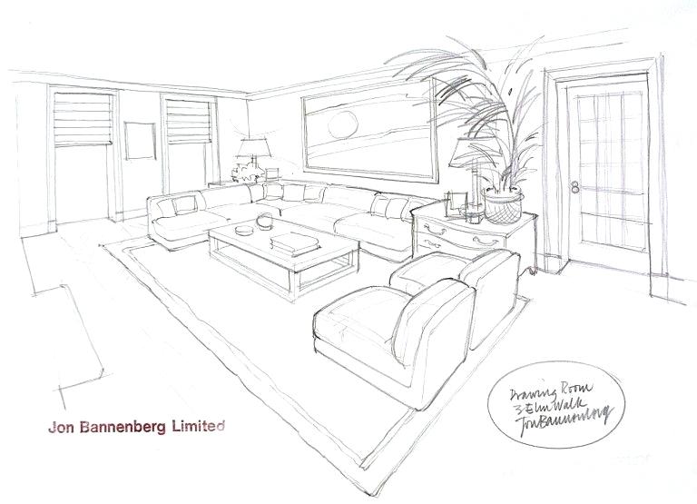 768x555 Decoration Design 3d Room Sketch. Room Design Sketch - Room Design Sketch
