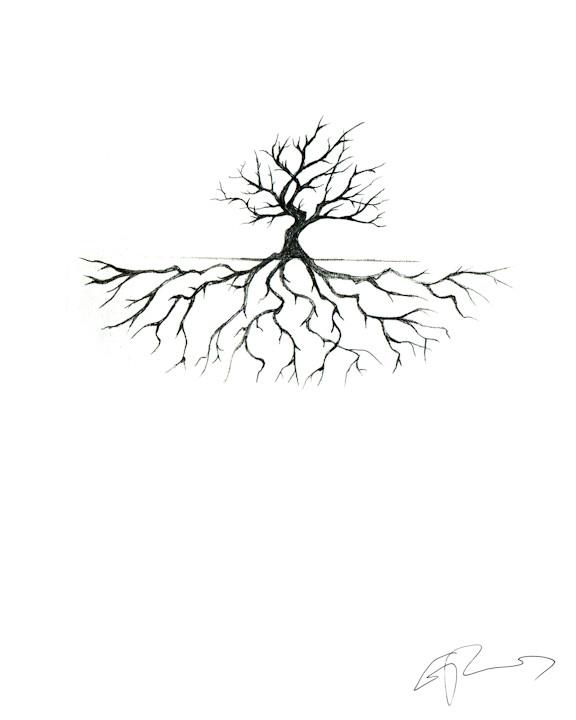 576x720 Eric Pollard Sketch Art - Roots Sketch