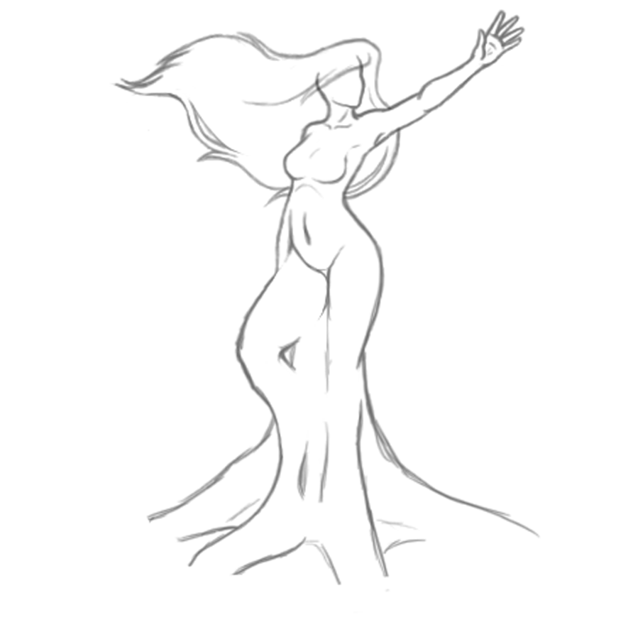 899x873 Find Your Roots Sketch By Xxinsanesilverxx - Roots Sketch