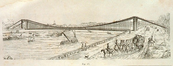 600x230 The Paris Bridge That Never Was Parisian Fields - Rope Bridge Sketch