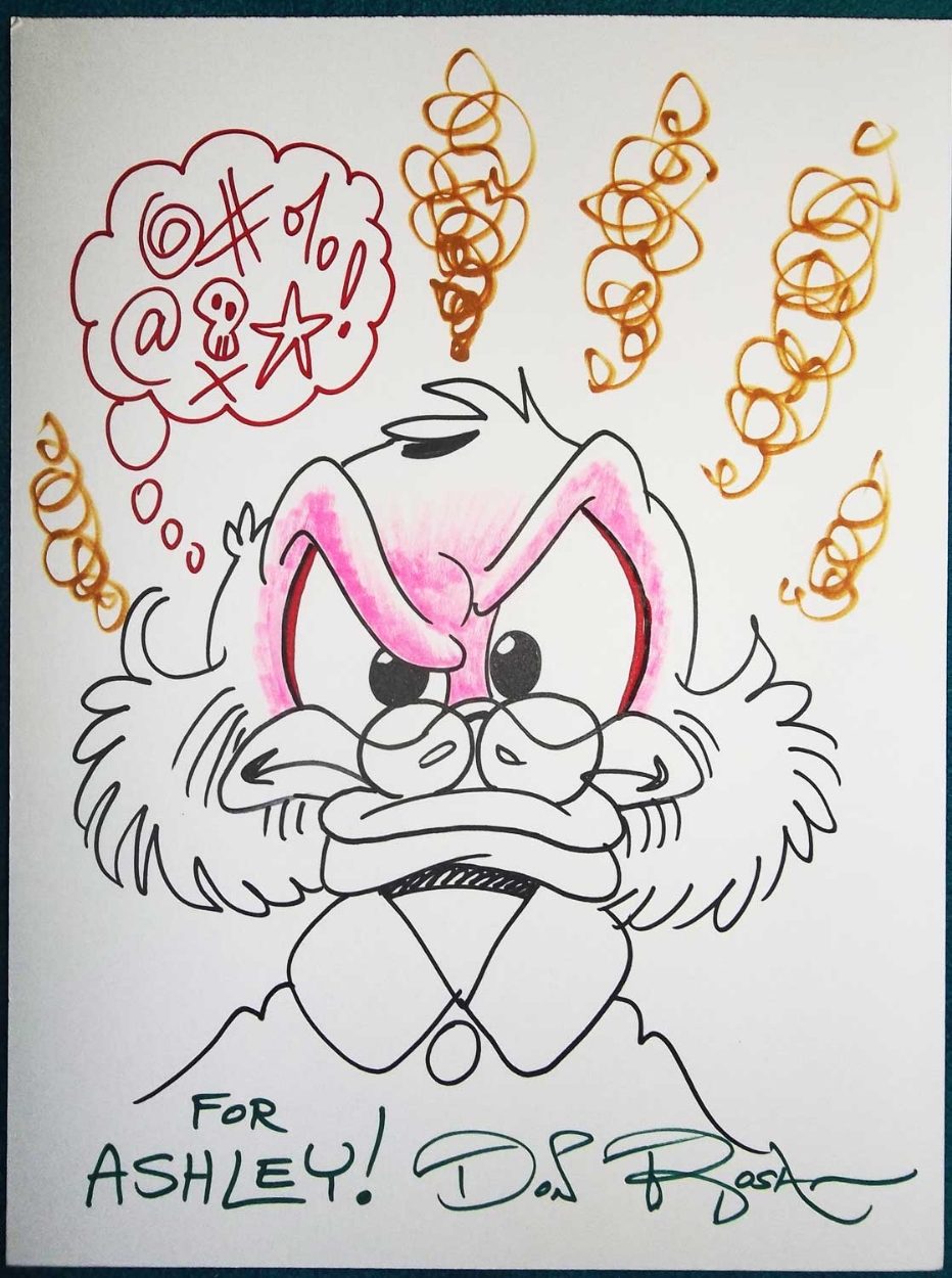 932x1250 Grouchy Scrooge Mcduck Sketch - Rosa Sketch
