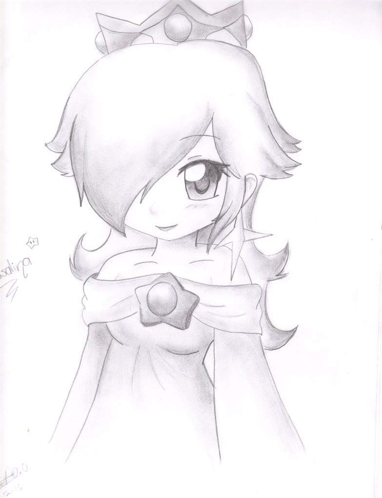 783x1021 Rosalina Drawing! Mario Amino - Rosalina Sketch