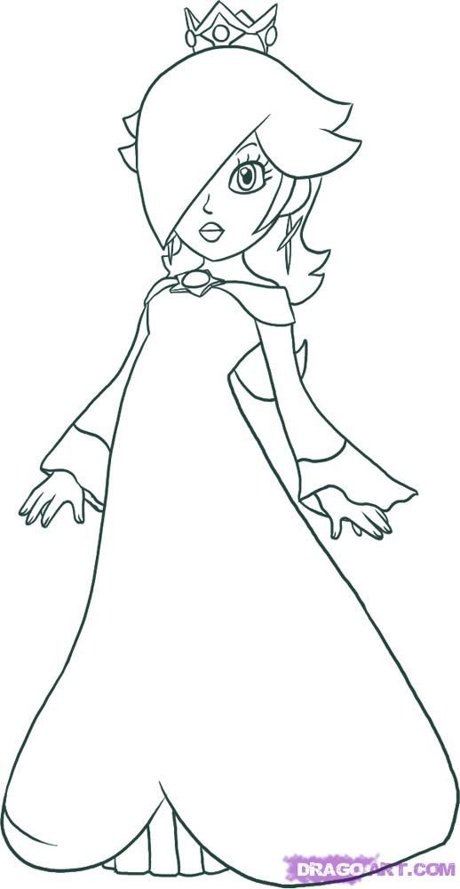 518x1000 How To Draw Rosalina Doodles In 2018 Drawings - Rosalina Sketch