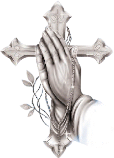 232x320 Praying Hands With Rosary Beads Clip Art Pictures And Drawing Art - Rosary Beads Sketch