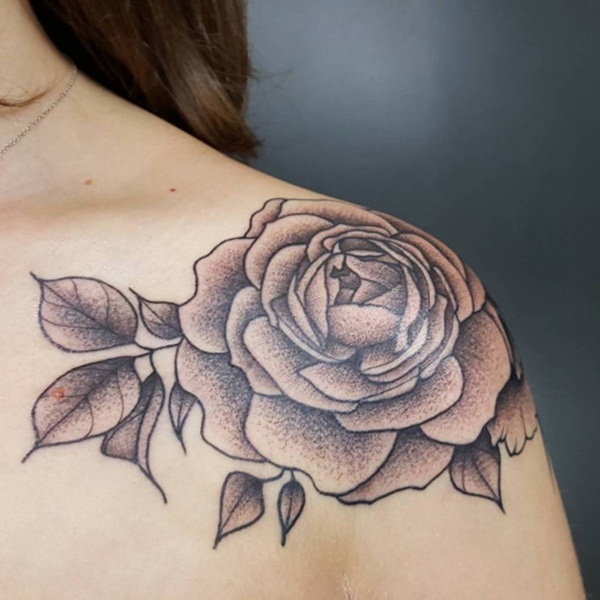 600x600 Amazing Must Have Rose Tattoos (With Meanings) - Rose Tattoo Sketch Tumblr
