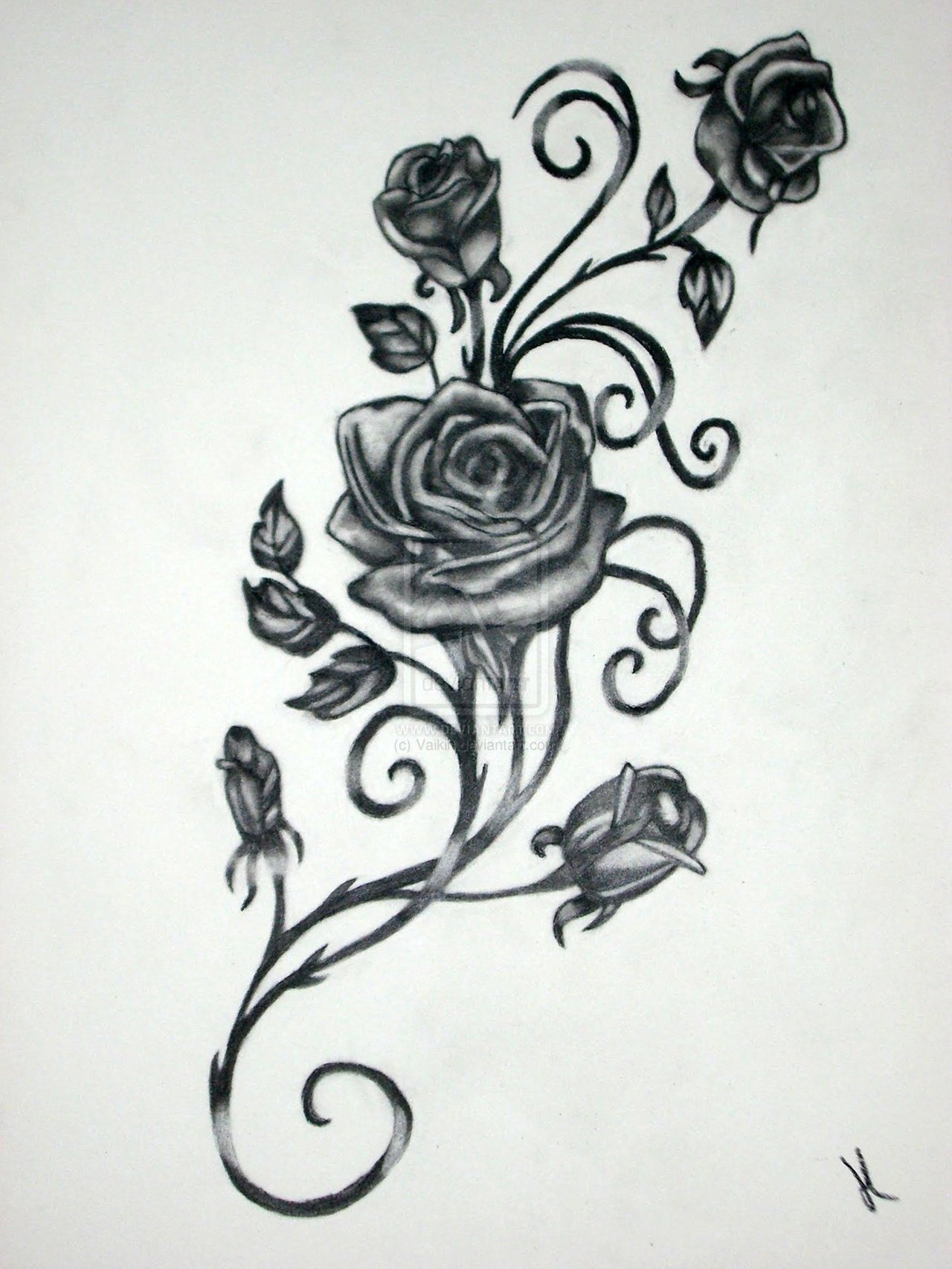 1280x1706 Tumblr Family Crest Tattoo Design - Rose Tattoo Sketch Tumblr