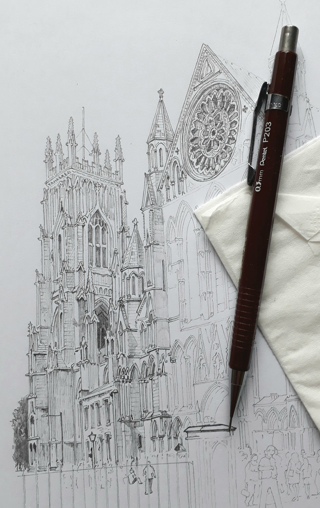 646x1024 York Minster (3) The Rose Window. The Circular Window Is - Rose Window Sketch