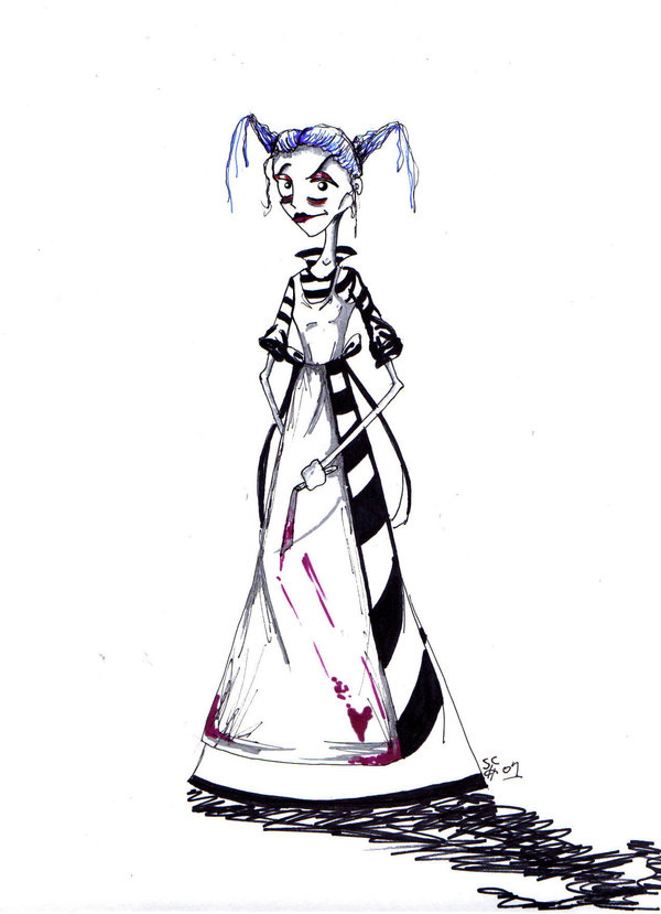 600x829 Rosemary Sketch By Aliencatx - Rosemary Sketch