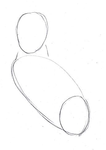 344x487 Create Your Own Dog Drawing Step By Step! To Begin, Start With The - Rough Sketch Definition