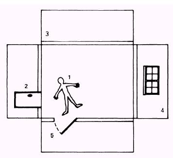 356x325 Crime Scene Processing - Rough Sketch Of Crime Scene