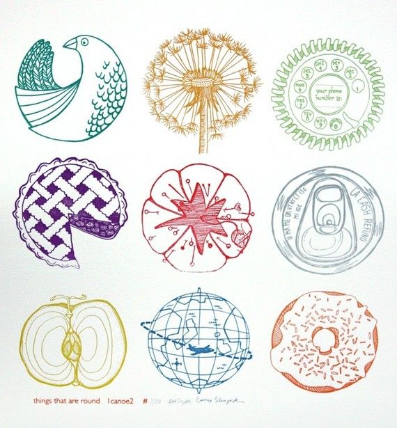 570x615 Things That Are Roundsketch Idea Art Class Resourcespicsvideo - Round Sketch