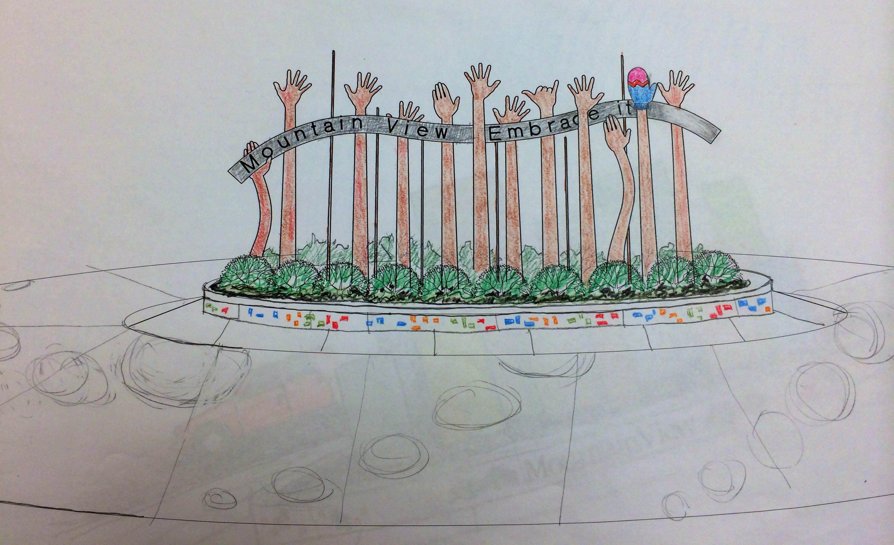 3000x1830 Roundabout Design Moves Forward Mountain View Post - Roundabout Sketch