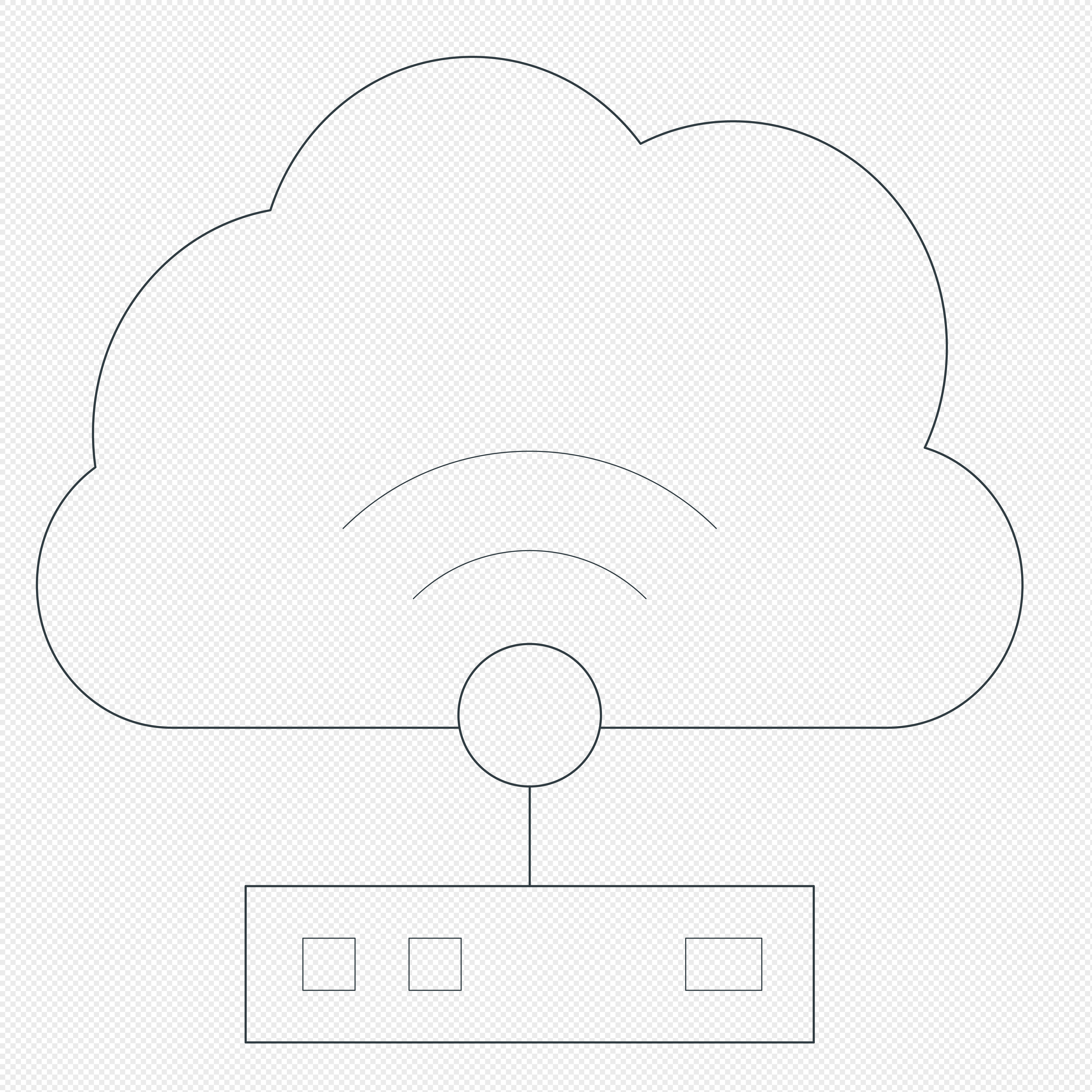 4187x4187 Sketch Router Graphics Image Picture Free Download - Router Sketch