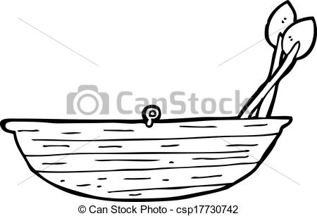 450x307 Drawn Boat Rowing Boat - Row Boat Sketch