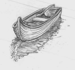 Row Boat Sketch at PaintingValley.com | Explore collection of Row Boat ...