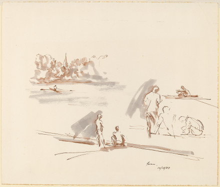 440x375 Rowing Sketches - Rowing Sketch