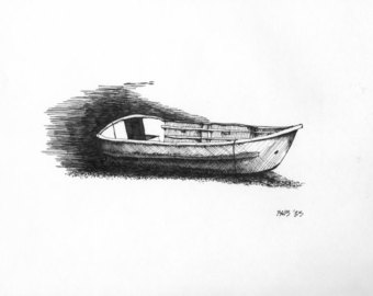 340x270 Rowing Sketch Etsy - Rowing Sketch