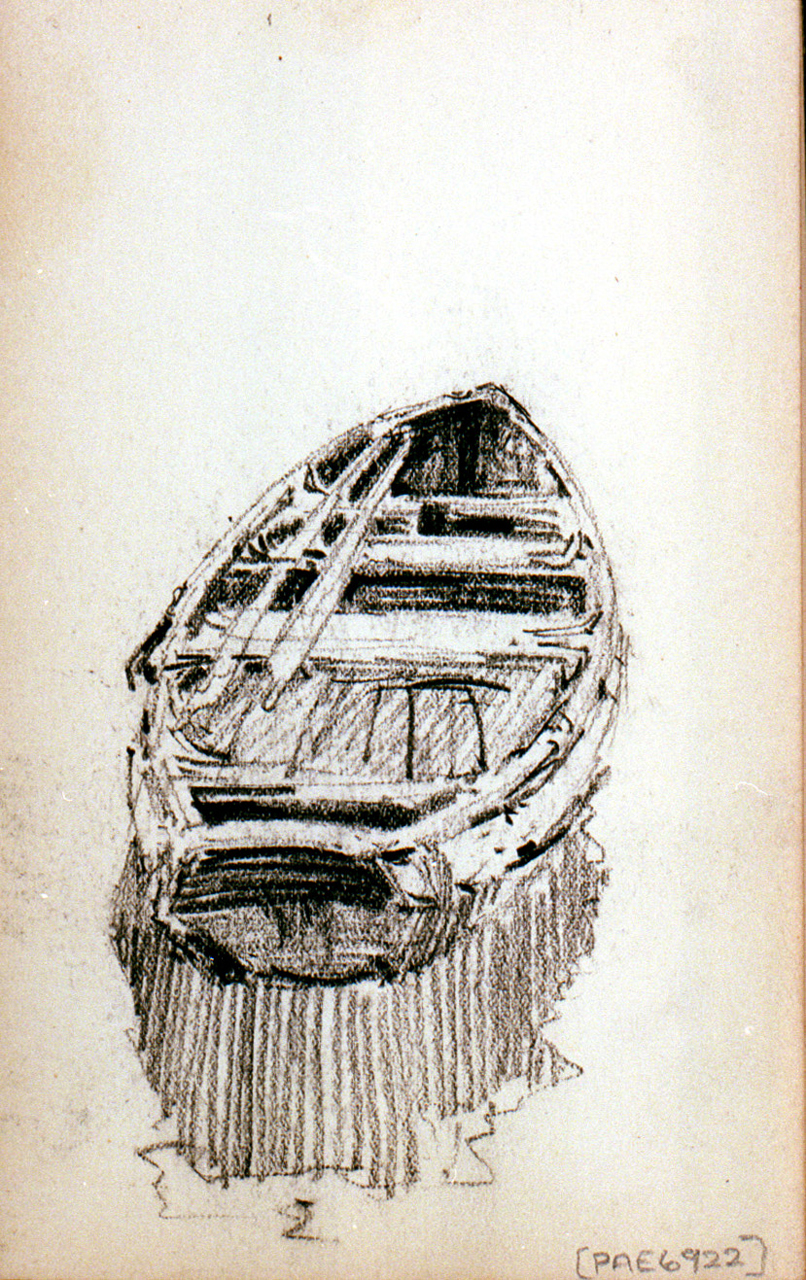 806x1280 Sketch Of A Rowing Boat With Oars - Rowing Sketch