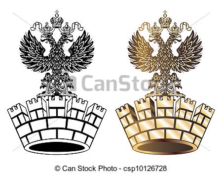 450x350 Golden Royal Crown Isolated On White Background. - Royal Crown Sketch