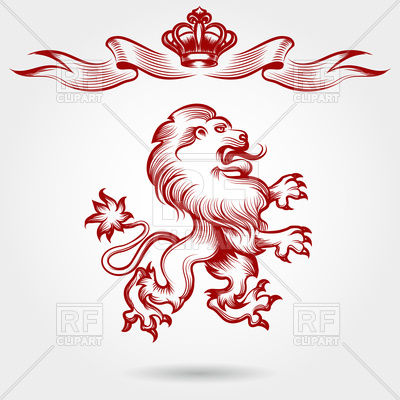 400x400 Hand Drawn Royal Lion Sketch Vector Image Vector Artwork Of - Royal Sketch