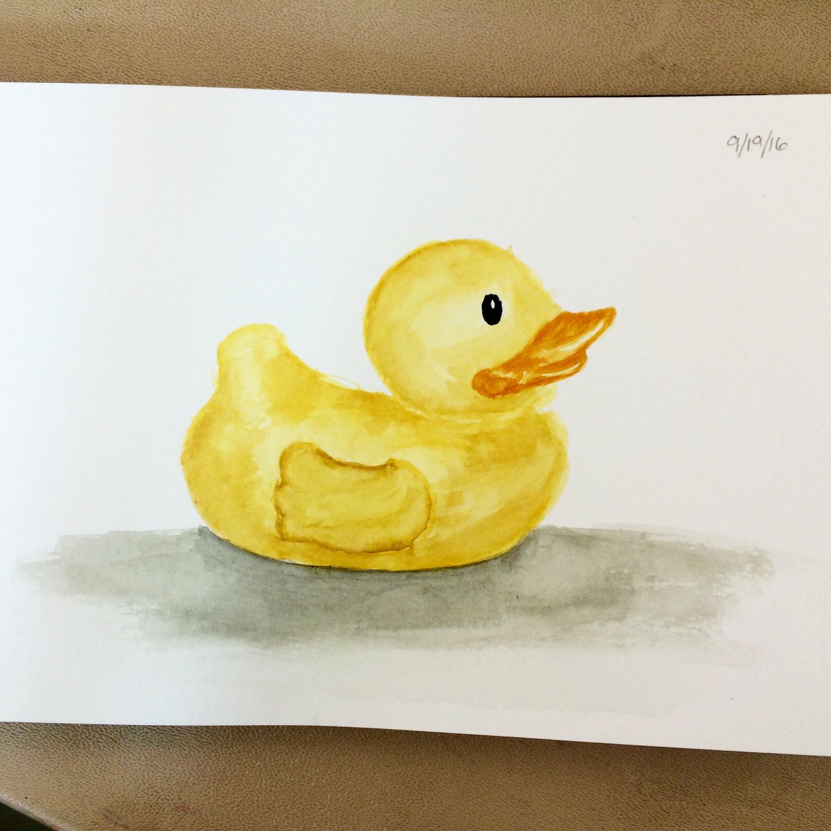1200x1200 Mp Photography On Twitter Rubber Duck Watercolor Sketch - Rubber Duck Sketch