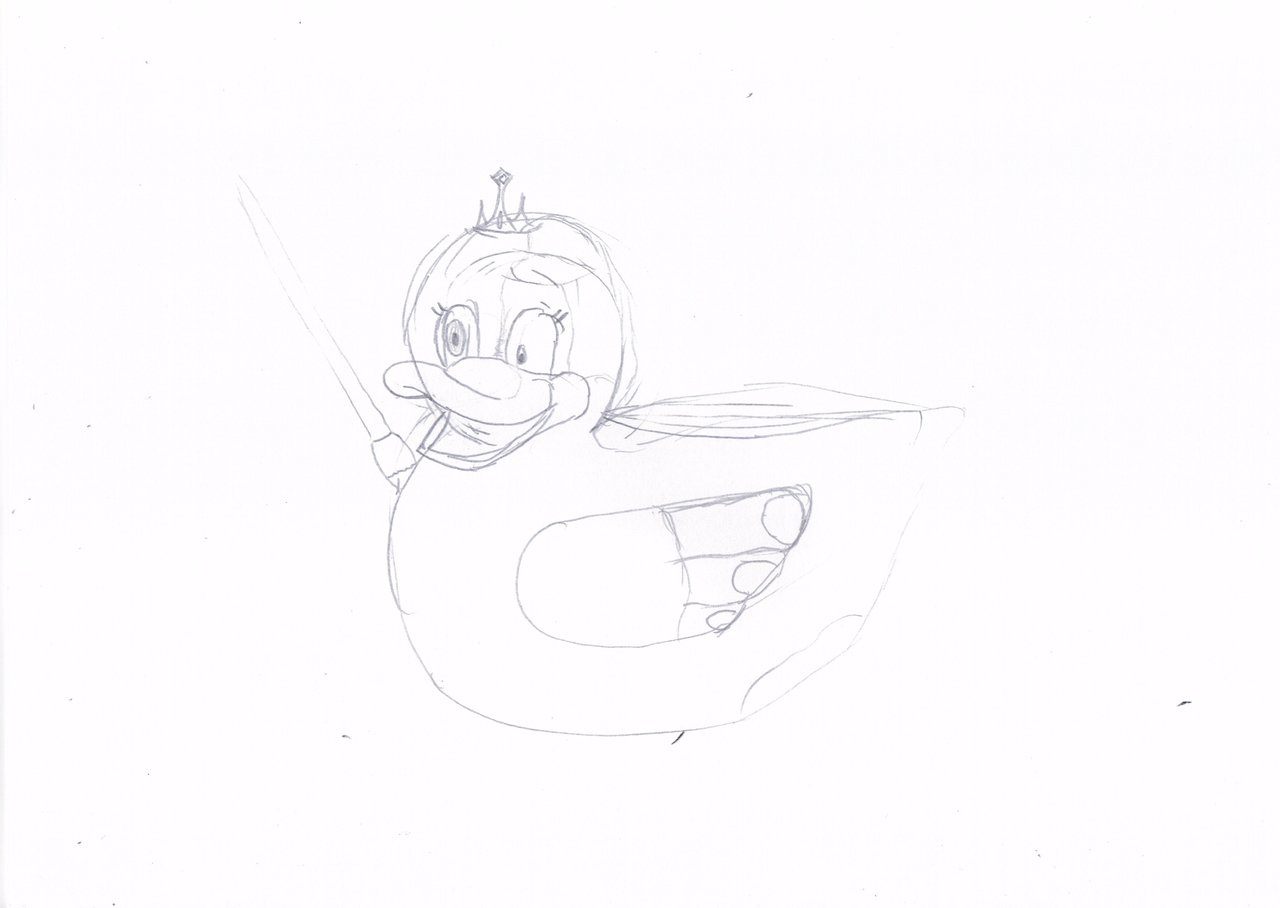 1280x908 Rubber Duck Princess Sketch By Princesssammyxaxas - Rubber Duck Sketch