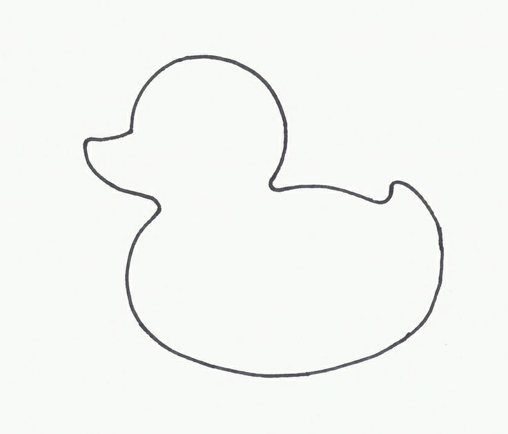 Rubber Duck Sketch at PaintingValley.com | Explore collection of Rubber ...