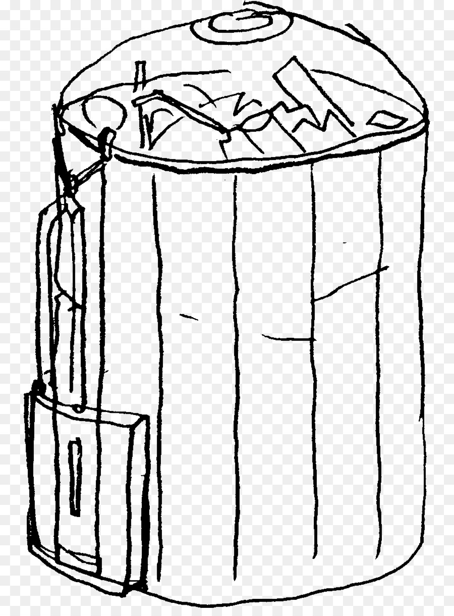 900x1220 Rubbish Bins Amp Waste Paper Baskets Container Structure Sketch - Rubbish Sketch