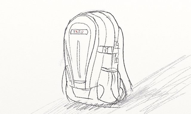 640x382 Online Shop Yeso Multifunction Laptop Backpack Men Rucksack Hard - Rucksack Sketch