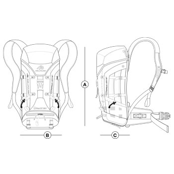 Rucksack Sketch at PaintingValley.com | Explore collection of Rucksack ...