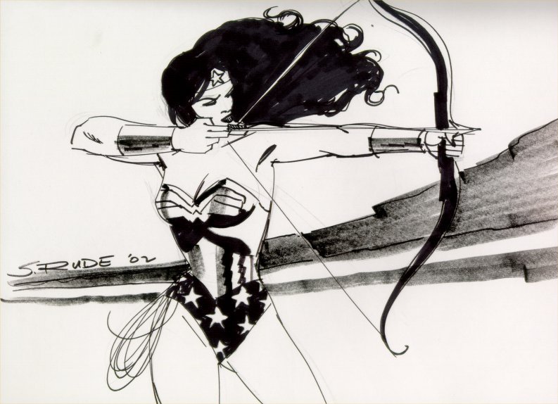 793x574 Steve Rude - Rude Sketches